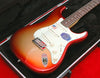 New USA Fender ® American Deluxe Stratocaster, Strat, Sunset Red